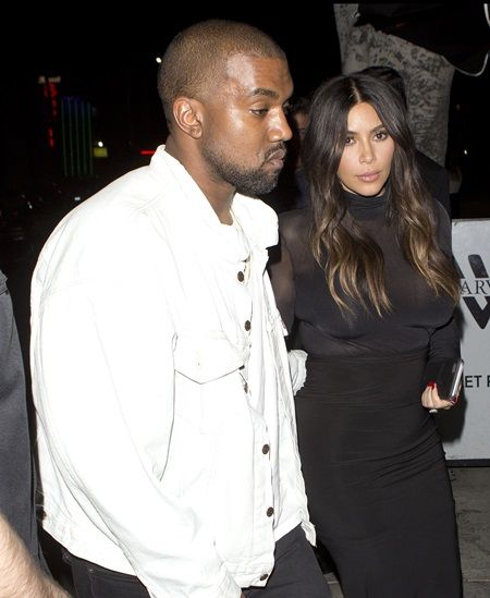 カニエ・ウェスト kanye west　キム・カーダシアン kim kardashian