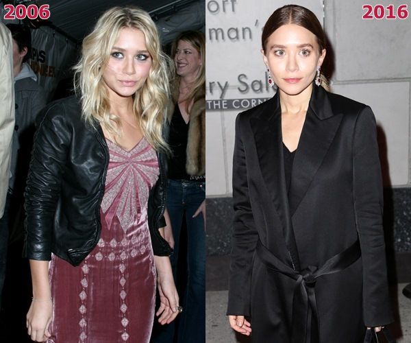 双子のメアリー・ケイトと共に演技の世界からの離脱を試みていた2006年。今年30歳になり、今ではブランド価値1,000億円以上の有名デザイナーに。