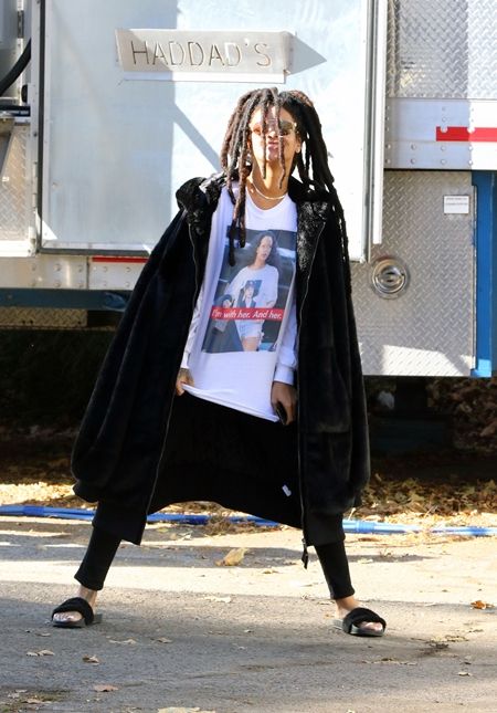 リアーナ Rihanna  アメリカ大統領選挙 ヒラリー・クリントン 応援 支持 プリントTシャツ プリントスウェット