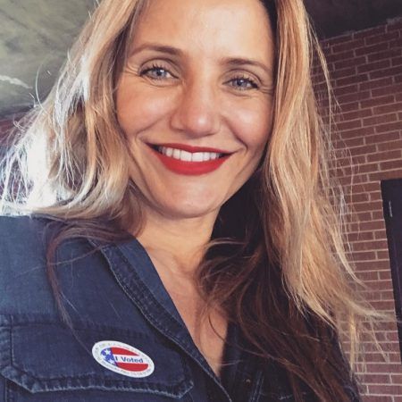 キャメロン・ディアス Cameron Diaz アメリカ 大統領選挙 投票