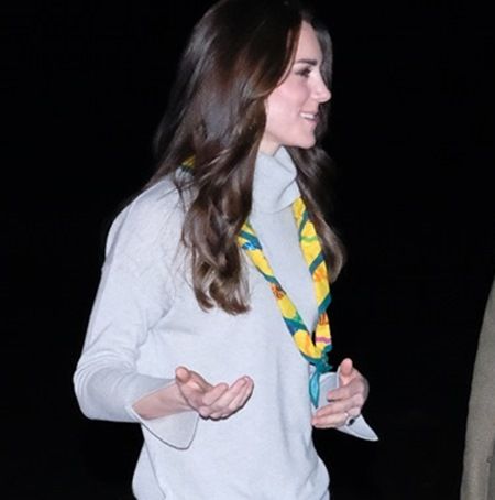 イギリス王室キャサリン妃 スカウト団体Cub Scoutと対面