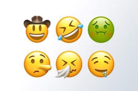 iPhone 絵文字　表情