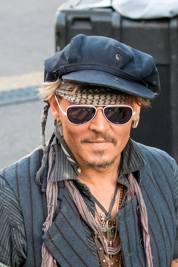 ジョニー・デップ　Johnny Depp　『ジミー・キンメル・ライブ！』　離婚後初　TV出演