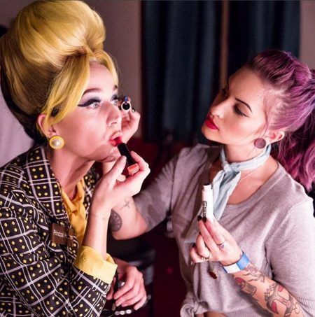 ケイティ・ペリー Katy Perry ハロウィン バースデー メイク