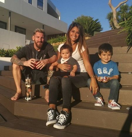 リオネル・メッシ　Lionel Messi タトゥー　家族
