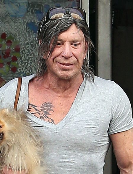 ミッキー・ローク　Mickey Rourke　整形　顔の変化　2016年現在