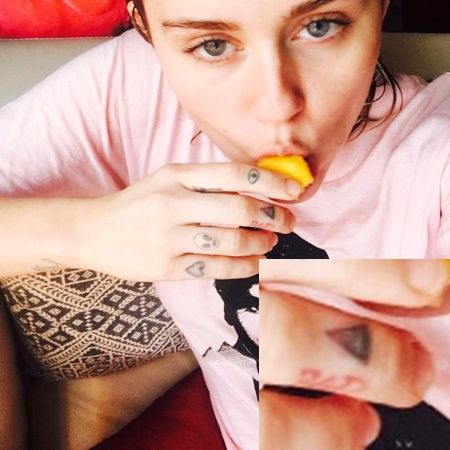 マイリー・サイラス タトゥースイカ