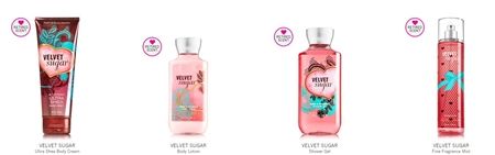 バス＆ボディワークス　Bath & Body Works　ヴェルヴェットシュガーの香り　ベルベットシュガー　甘い　今年の検索ランキング　セレブ御用達　愛用　