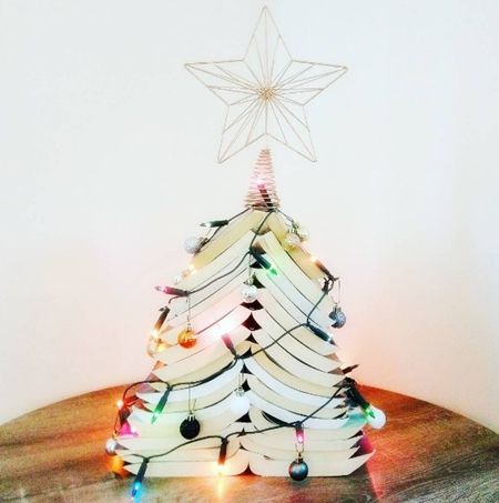 ブックツリー　Book Tree　クリスマスツリー　本　クリスマス　簡単　可愛い　ツリー　海外