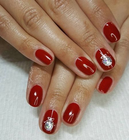 クリスマスネイル Christmas Nail 今からでも間に合う 簡単 ネイル 冬仕様 ネイルアート デザイン