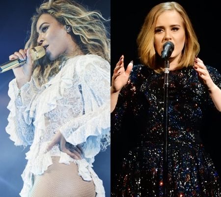 ビヨンセ　Beyonce　アデル　Adele　主要3部門にノミネート　どちらが勝つか　グラミー賞2017　ノミネート　第59回グラミー賞　ノミネート　注目ポイント　
