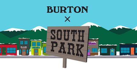 Burton x South Park　バートンxサウスパーク　コラボライン