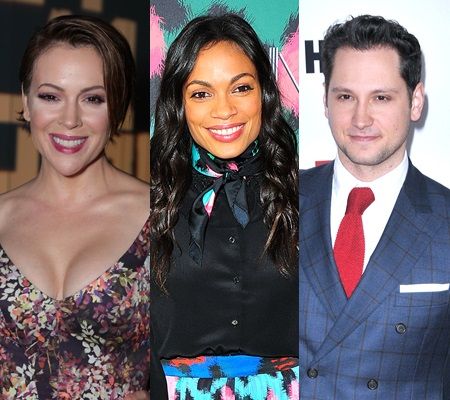 アリッサ・ミラノ、ロザリオ・ドーソン、マット・マクゴリー