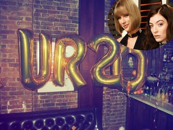 アルファベット・バルーン　ロード　テイラー・スウィフト