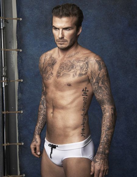 デヴィッド・ベッカム　タトゥー David Beckham Tattoos