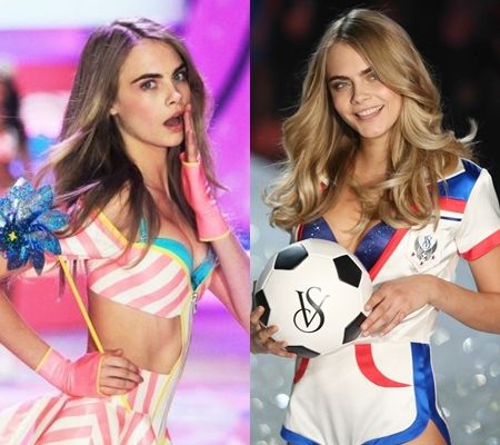 カーラ・デルヴィーニュ　Cara Delevingne　ヴィクトリアズ・シークレット・ショー　2012　2013