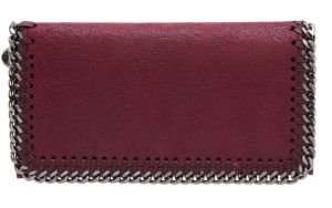 Stella McCartney（ステラ・マッカートニー） ファラベラ・シャギー・ディア・フラップ・ウォレット　セレブ　愛用　財布　サイフ