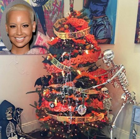 アンバー・ローズ　Amber Rose　クリスマスツリー　2016