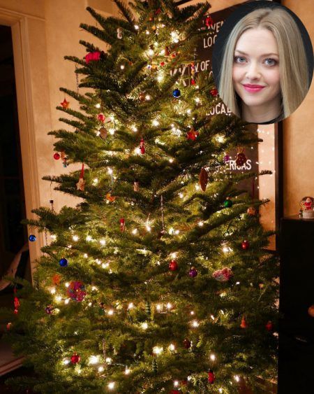 アマンダ・サイフリッド　Amanda Seyfried　クリスマスツリー　2016