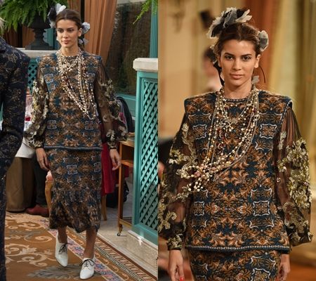 CHANEL　プレフォール　2017　ケニヤ・キンスキー・ジョーンズ　Kenya Kinski Jones