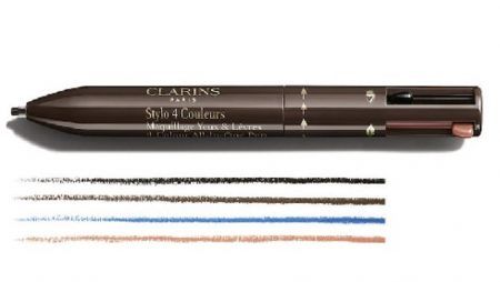 クラランス CLARINS アイペンシル 4カラー・オール・イン・ワン・ペン・アイズ・アンド・リップス(4-Colour All-in-One Pen Eyes & Lips)