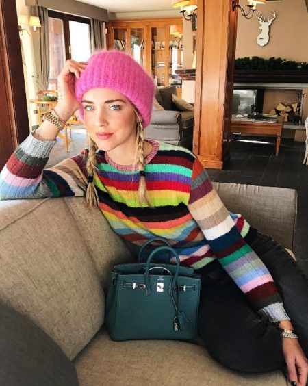カラービーニー　キアラ・フェラー二　Chiara Ferragni