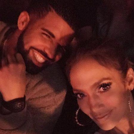 ドレイク　Drake ジェニファー・ロペス　Jennifer Lopez　2ショット　写真