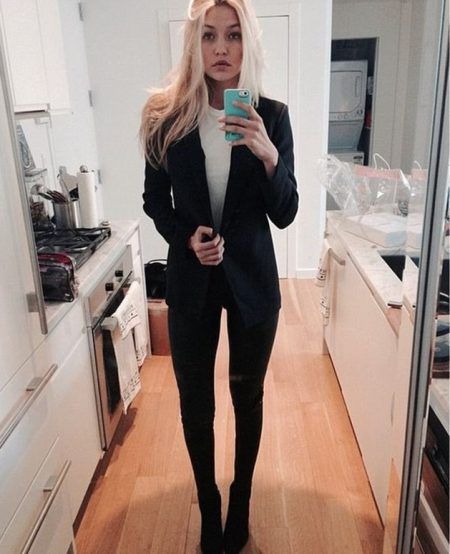 ジジ・ハディッド Gigi Hadid 自宅 キッチン