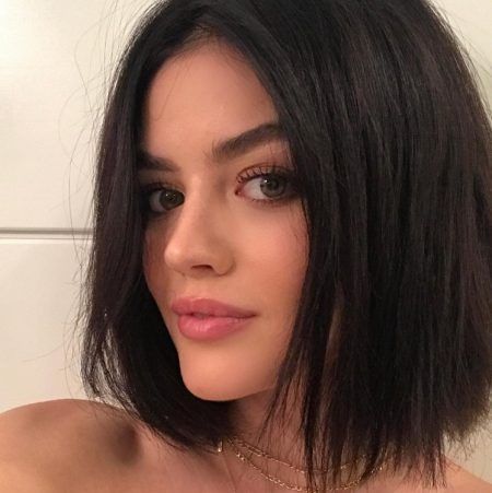 ルーシー・ヘイル　Lucy Hale　ヘア　イメチェン