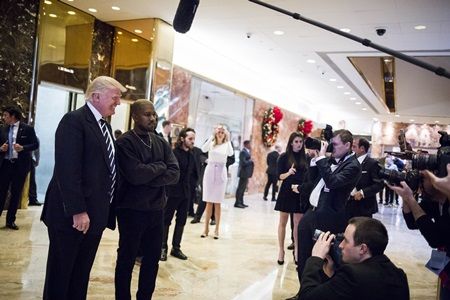 カニエ・ウェスト　ドナルド・トランプ　大統領 Kanye West トランプタワー