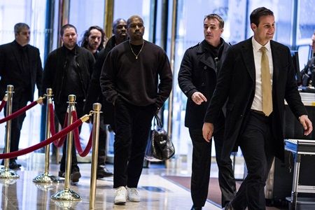カニエ・ウェスト　ドナルド・トランプ　大統領 Kanye West トランプタワー