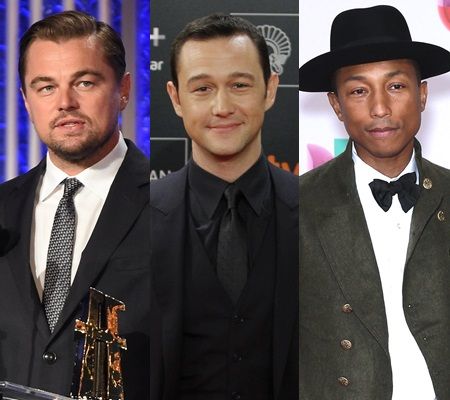 レオナルド・ディカプリオ、ジョセフ・ゴードン・レヴィット、ファレル・ウィリアムス