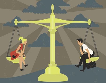 男女平等 Gender Equality　ダブルスタンダード Double Standard