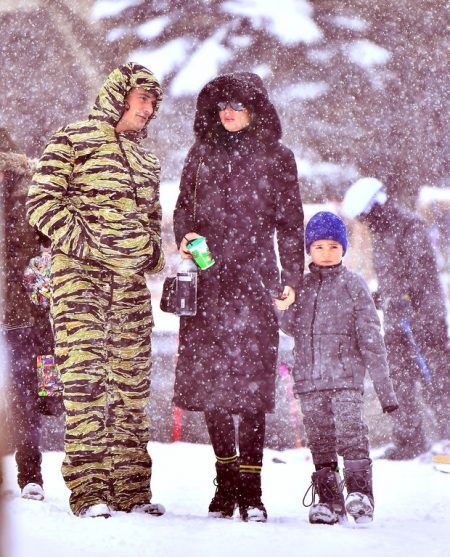 オーランド・ブルーム　Orlando Bloom　ミランダ・カー　Miranda Kerr　フリン・ブルーム　Flynn Bloom　2016　年末　ジャクソンホール　スキー場