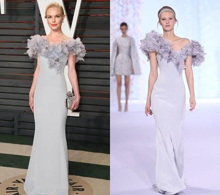 ケイト・ボスワース　オートクチュール　Haute Couture 　Ralph & Russo 　2016　Spring