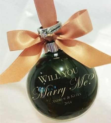 クリスマスツリー・オーナメント・プロポーズ