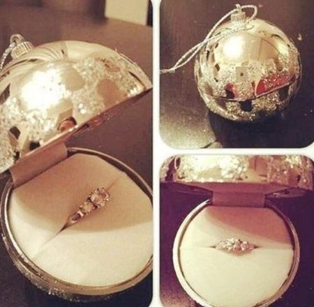 クリスマスツリー・オーナメント・プロポーズ