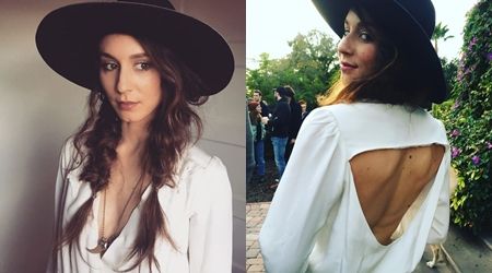 トローヤン・ベリサリオ　ウェディング　Troian Bellisario　ドレス