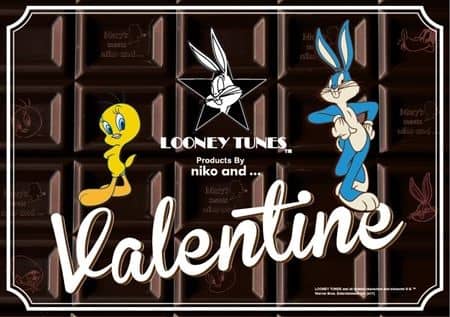 ルーニー・テューンズ　Looney Tunes　ニコアンド　nico and...　メリーチョコレート　コラボ　トゥイーティー来店　チョコレート　雑貨　バレンタイン　バックス・バニー