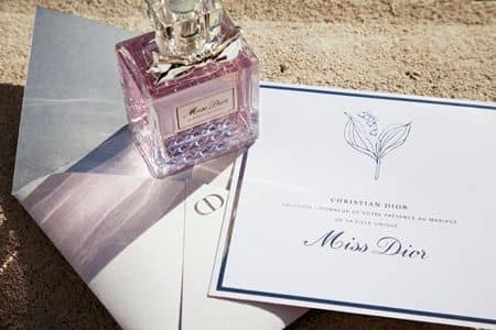 ディオール　Dior　ミスディオール　Miss Dior　香水　フレグランス　人気　可愛い　ボトル　70周年　イベント　無料　プレゼント