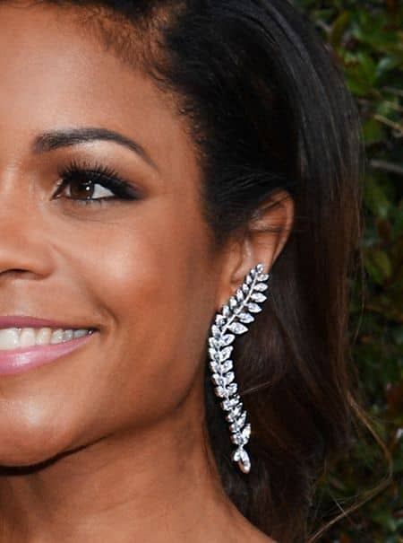 ナオミ・ハリス Naomie Harris ゴールデングローブ賞 ティファニー Tiffany ジュエリー 人気 ネックレス 指輪 イヤリング
