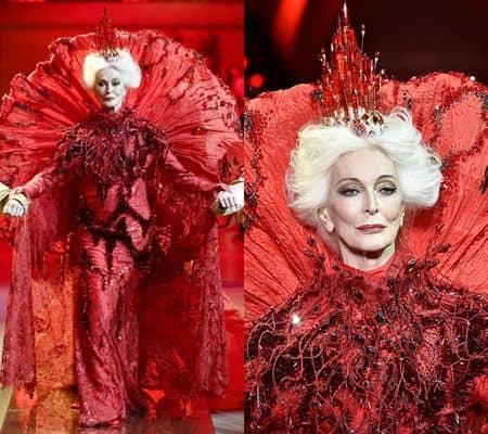 カルメン・デロリフィチェ Carmen Dell'Orefice 2017 クチュールコレクション ランウェイ グオ・ペイ Guo Pei