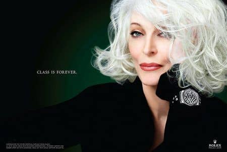 カルメン・デロリフィチェ Carmen Dell'Orefic ロレックス Rolex 広告