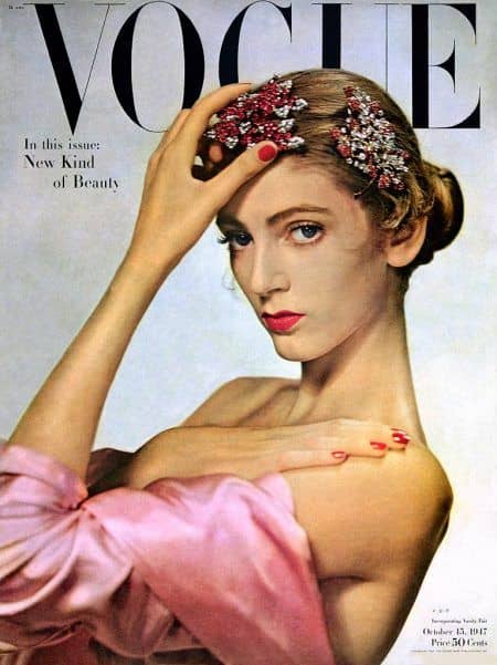 カルメン・デロリフィチェ Carmen Dell'Orefice VOGUE 表紙 15歳