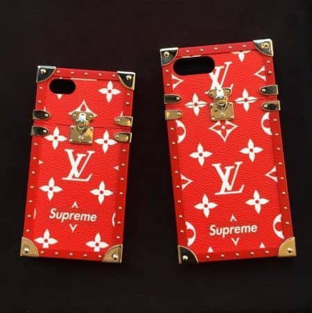 ルイ・ヴィトン×シュプリーム　Louis Vuitton　Supreme　スマホケース　トランク型