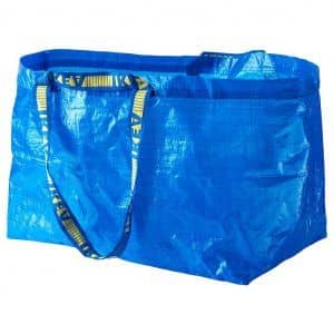 イケア　IKEA　ショッピングバッグ　FRAKTA　フラクタ　バッグ