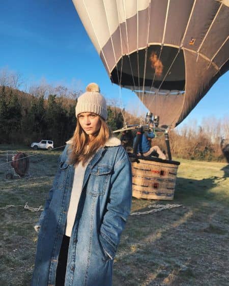 ジョセフィン・スクライヴァー　Josephine Skriver　2017　年末年始　イタリア