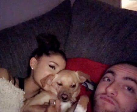 アリアナ・グランデ　Ariana Grande　マック・ミラー　Mac Miller 2017　年末年始　犬