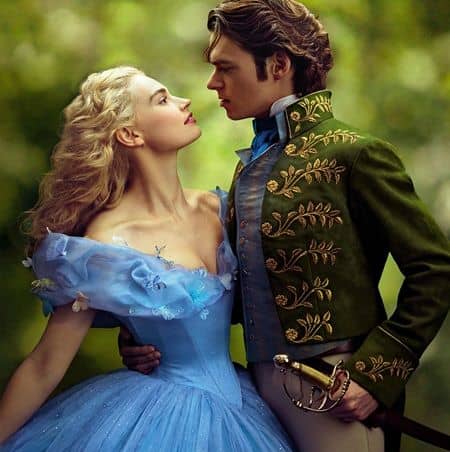シンデレラ 映画 ディズニー リリー・ジェームズ Cinderella DIsney Movie Lily James