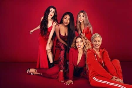 フィフス・ハーモニー　エレン・デジェネレス　fifth harmony 5h ellen degeneres